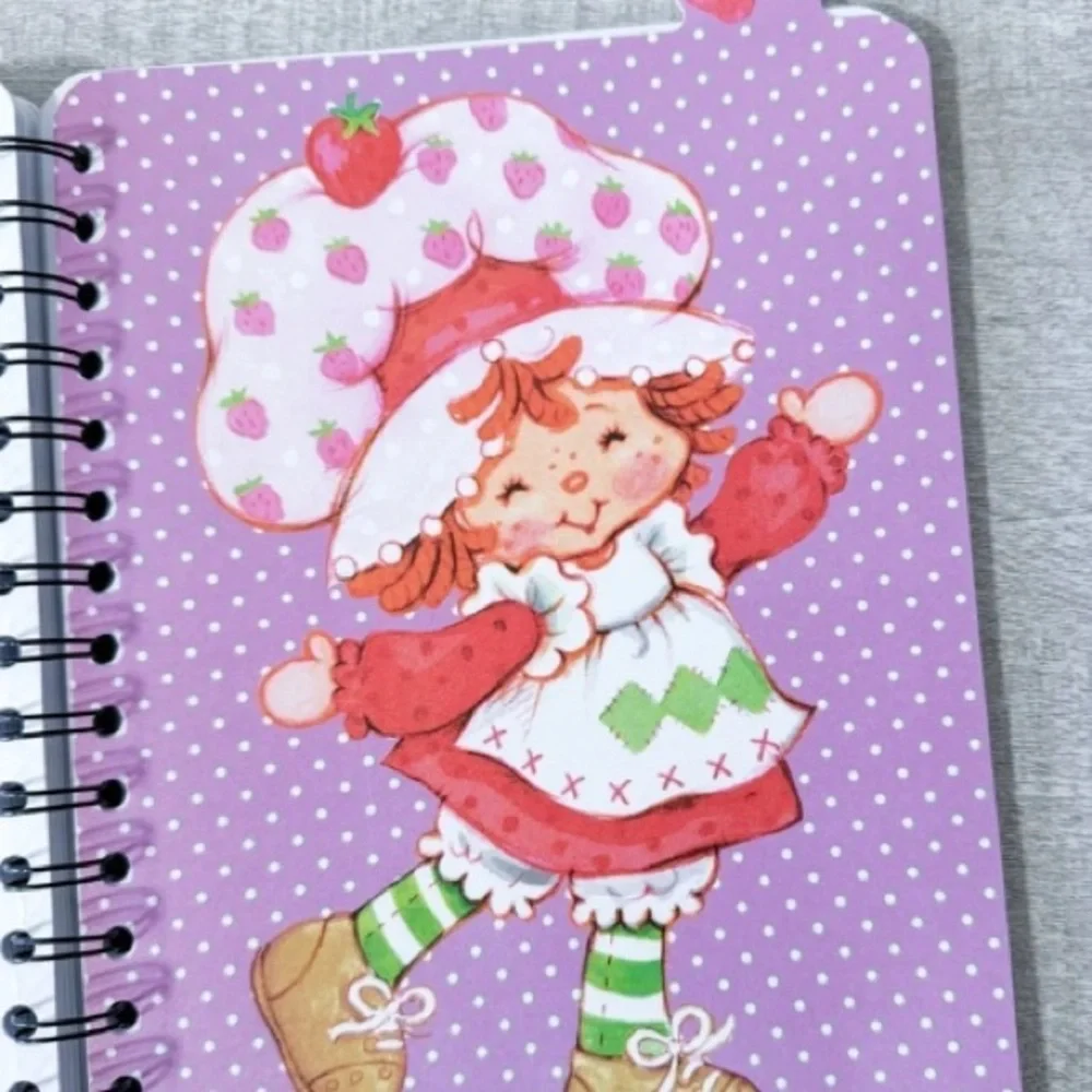 🍓 Strawberry Shortcake Tabbed Journal Notebook